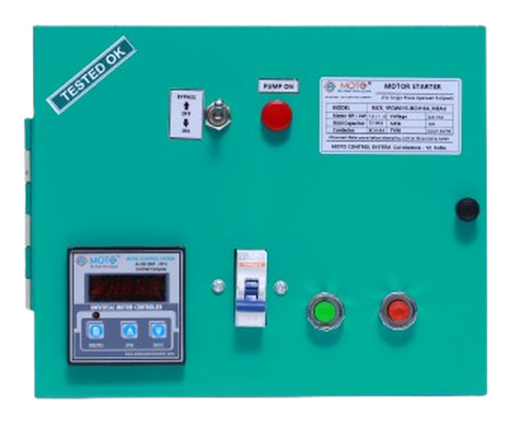 MOTO 1PH MONO BLOCK PANEL – RELAY TYPE